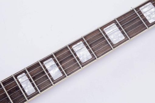 Guitarra Electrica Jazz GROTE Cuerpo Hueco Hardware Cromado Pastilla P90 (ROJA) - Imagen 4