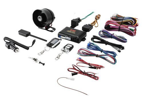 Alarma de combinacion de 2 vias con pantalla LCD, entrada sin llave y sistema de arranque remoto Crimestopper SP-502 con control remoto recargable - Imagen 2