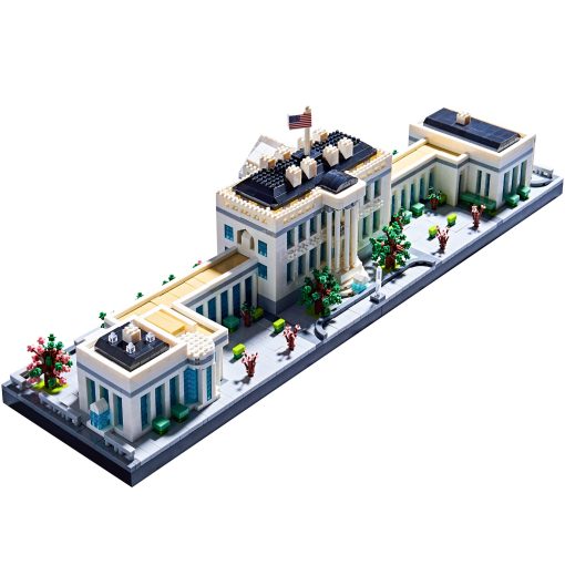 Juguetes de Bloques de Construccion de la Casa Blanca JXRLMB para Adultos 3520 PCS Juego de Coleccion de Monumentos de la Capital de EE. UU. Juguetes para Ninos de 14+ - Imagen 6