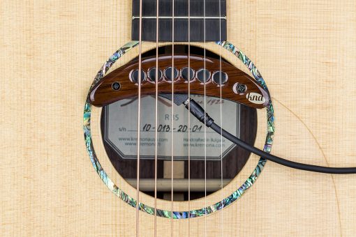 Pastilla de Guitarra Acustica KNA para Sonido en la Boca Pasiva, Cable de Instrumento 1/8" a 1/4" Pickup de Bobina Simple (SP-1) - Imagen 3