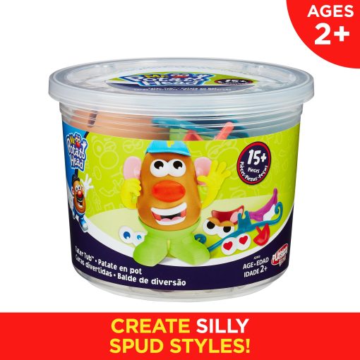 Juego de Mr. Potato Head Tater Tub Toy, Set de Juguete de Papa para Ninos de 2 Anos en Adelante, Incluye 17 Partes y Piezas, Juguetes para Ninos Pequenos - Imagen 5