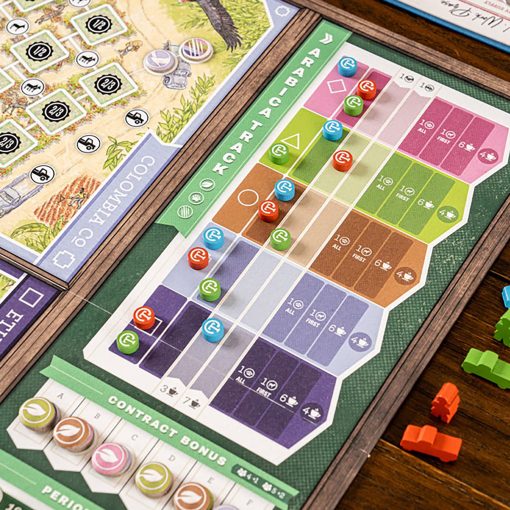 Capstone Games: Coffee Traders - Juego de Estrategia de Mesa, 3-5 Jugadores, Edades 12+, 120 Min - Imagen 9