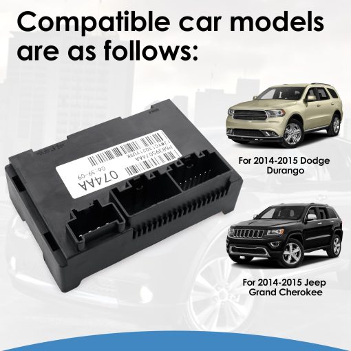Modulo de Control de la Caja de Transferencia 68395074AA MiCCiKA Compatible con Dodge Durango/Jeep Grand Cherokee 2014-2015 con Caja de Transferencia de 2 Velocidades Reemplaza# 05150732AE - Imagen 2