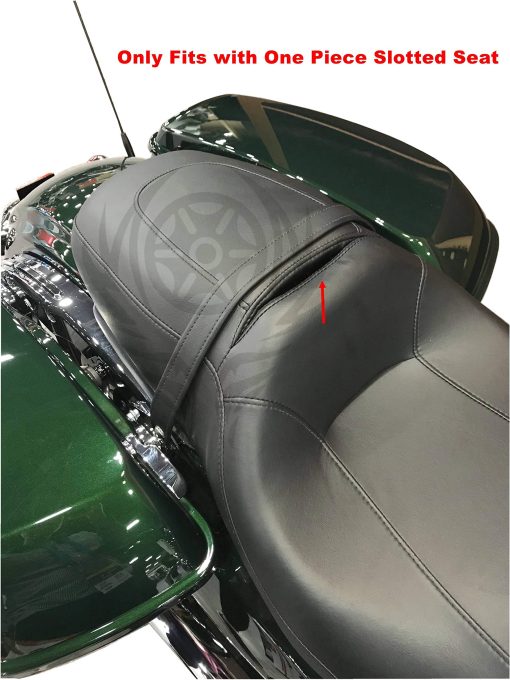 Kit de respaldo ajustable para conductor para Harley Electra Glides 1997-2021 Hecho a medida para modelos Touring Road King Street Glide (Acabado cromado) - Imagen 3