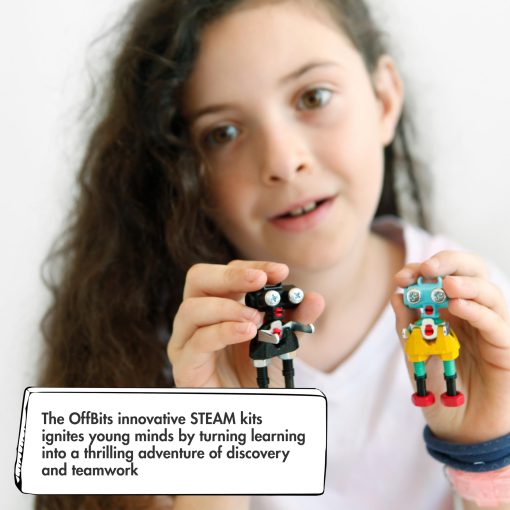 Kit de Familia Off Bits Steam Toys, Juegos Educativos de Construccion de Juguetes para Stem para Clase, Conjuntos de Construccion de Juegos y Diversion en Grupo, Regalos de Navidad y Cumpleaños para Niños de 6 7 8 9+ - Imagen 5