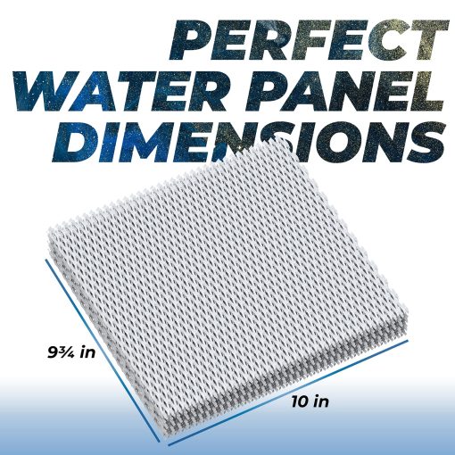 10 Filtro de panel de agua de reemplazo para el Humidificador de Casa Completa de Aprilaire Modelos 110, 220, 500, 500A, 500M, 550, 550A, 558 Filtro de Reemplazo de Mechas de Humidificador, Filtro de Humidificador de Horno - Imagen 3