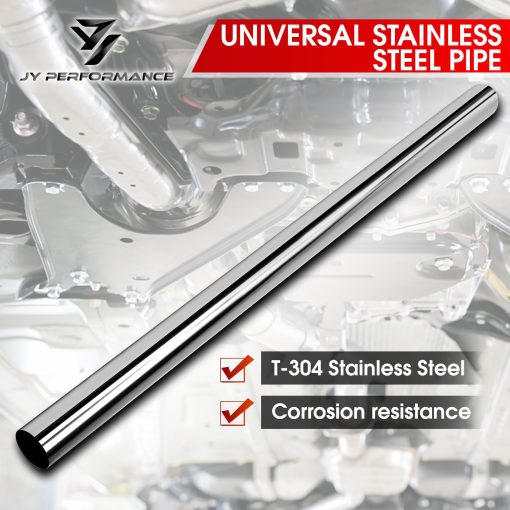 Tubo Recto de Escape Mandrel DIY Personalizable de 5 Pulgadas, Longitud de 47.3 Pulgadas, Tubo Recto Mandrel de 5'' OD, Acero Inoxidable T304, Ajuste Universal - Calibre 17 - Imagen 4