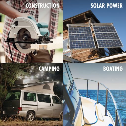 Wagan EL3742 Inversor de corriente de 3000 vatios con control remoto 6000 vatios de pico de sobretension convertidor para hogar, camping en autocaravana, vida van y fuera de la red - Imagen 8