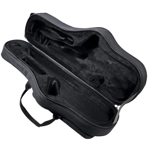 Estuche para saxofon alto TianChunyue? Mochila para saxofon alto Bolsa impermeable y a prueba de presion para saxofon Alto con bandolera Funda rigida especial para acompanamiento Accesorios de transporte acolchado (Negro) - Imagen 7