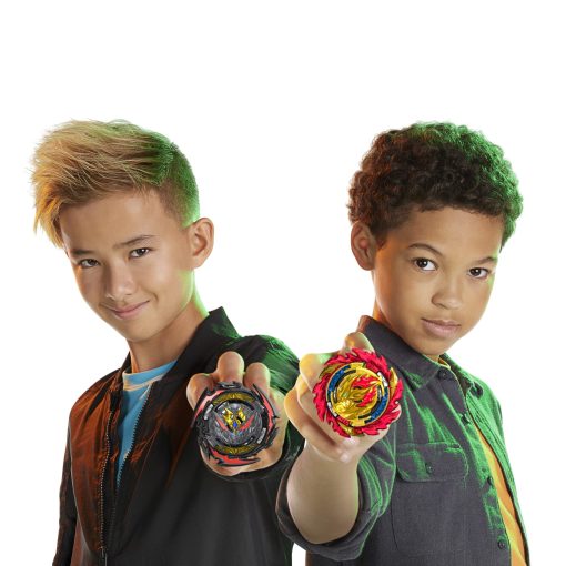 Set de Batalla Beyblade Burst QuadDrive Cosmic Vector - Juego de Batalla con Beystadium, 2 Juguetes de Batalla y 2 Lanzadores para Mayores de 8 Anos - Imagen 8