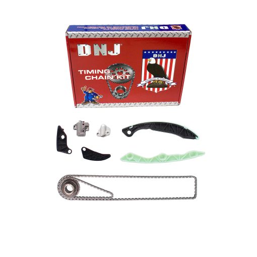Juego de Cadena de Tiempo DNJ TK1171 para Chrysler, Fiat, Jeep, Dodge 14-17 / 200, 500X, Cherokee, Dart, Renegade, Promaster City, 2.4L L4 DOHC, SOHC Aspiracion Natural ED6