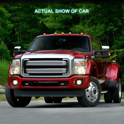 Espejos de remolque cromados SCITOO para Ford 2008-2016 F250 F350 F450 F550 - Imagen 4