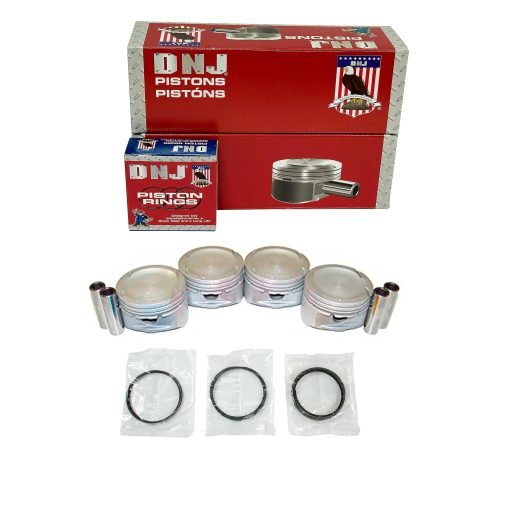 Juego de piston y anillo DNJ PRK325 para Chevrolet Aveo Aveo5 2004-2008 1.6L L4 DOHC 16V Naturalmente Aspirado