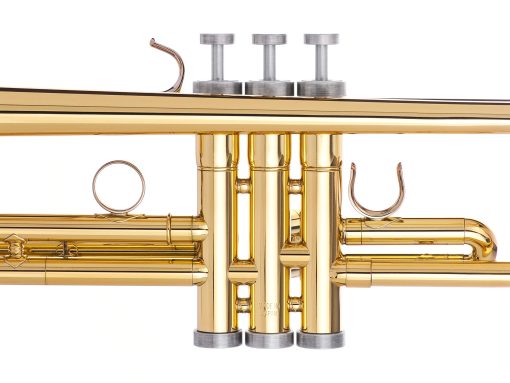 Kit de adorno para trompeta para mejorar el sonido. Para todas las trompetas Bach Stradivarius. Fabricado a medida por KGUBrass (PLATEADO LIGERO) - Imagen 3