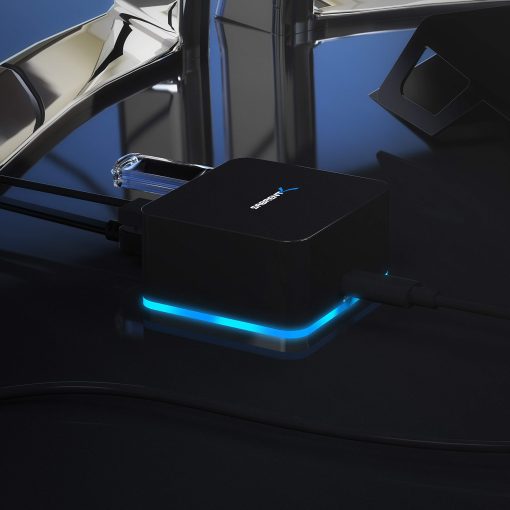 Estacion de acoplamiento mini Sabrent de 5 puertos USB tipo C para Continuum, compatible hasta 3840x2160 a 30HZ (DS-CMND) Negro - Imagen 8