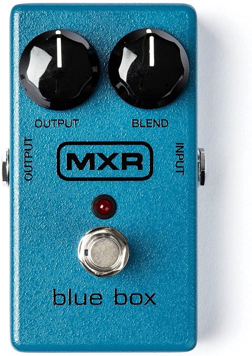MXR M103 Blue Box Octave Fuzz con Fuente de Alimentacion de 9 voltios - Imagen 2