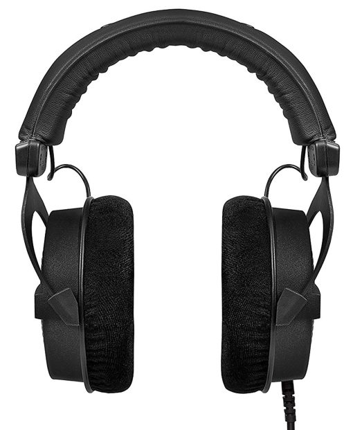 Audifonos de monitor de estudio de diadema abierta beyerdynamic Dt 990 Pro - Construccion estereo de alta fidelidad, con cable (80 ohmios, Negro (Edicion Limitada)) - Imagen 3
