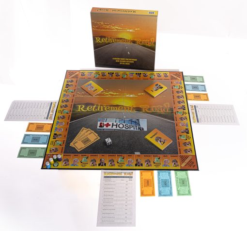 Juego de Mesa Retirement Road | Regalo de Jubilacion | Juego de Mesa para Personas Mayores | Regalo para Padres o Abuelos | Juego de Mesa para Noche de Juegos | 2 a 6 Jugadores | Tiempo de Juego de 45 a 90 Minutos - Imagen 4