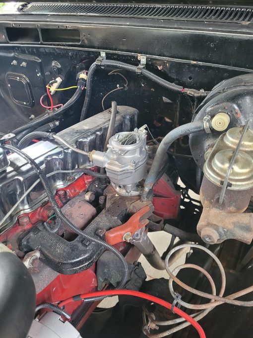 Carburador de 1 barril modelo Rochester BV con estrangulador manual solo para Chevrolet y GMC Trucks 1963-1967 292" 4.8L 6 cilindros - Imagen 2