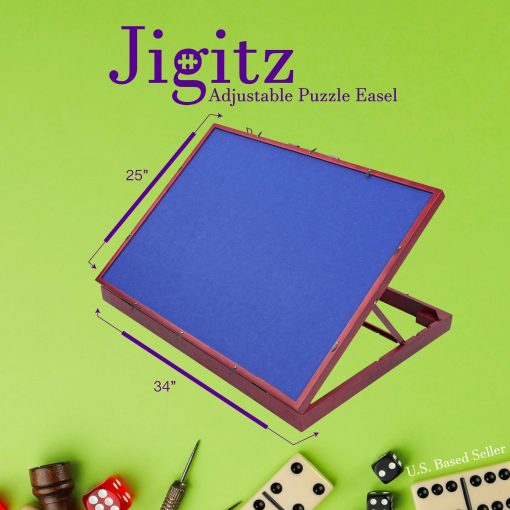 Tablero de Rompecabezas Jigitz de 1500 Piezas - Tablero de Mesa para Rompecabezas Plegable y Ajustable - 26" x 35" Tablero de Rompecabezas Portatil - Imagen 4