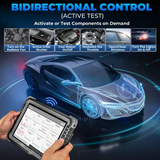 TOPDON Phoenix Plus Herramienta de escaneo de codificacion de ECU, escaner de diagnostico bidireccional, programacion de llaves IMMO, Sistema completo OEM, 41+ Servicios, AutoAuth para FCA SGW, 2 anos de actualizacion gratuita - Imagen 3