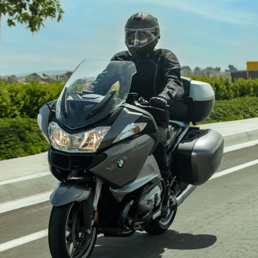 Casco de moto modular Bluetooth Sena Outrush R con sistema de intercomunicacion (Negro Mate, Extra Grande), Descatalogado - Imagen 5