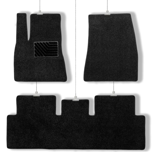 Tapetes de Piso para Tesla Model 3 2024 de Nexrida, Juego de 3 Piezas de Alta Calidad, Impermeables, Antideslizantes, Insonoros, Alfombrillas de Lujo para el Interior del Automovil - Imagen 2