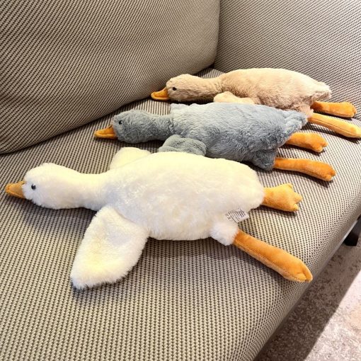 Peluche de Ganso Pequeno ? Pack de 3 Peluches de Ganso de 20 Pulgadas, Linda Almohada de Peluche de Ganso