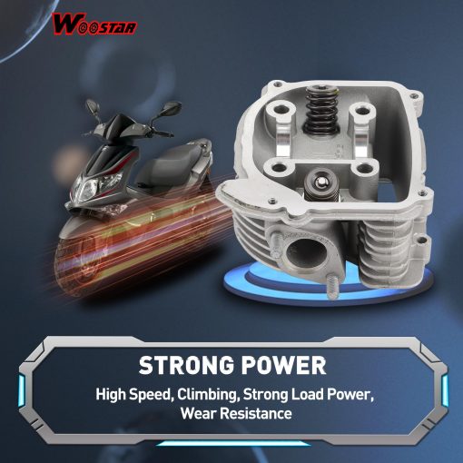 Kit de Reconstruccion de Cilindro Completo de 62.5 mm y Culata de Cilindro de Repuesto para Motor 4 Tiempos GY6 170cc 180cc 200cc 1P63QML ATV Chino Quad 4 Wheeler Go Kart Scooter - Imagen 5