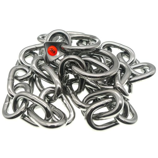 Collar de Adiestramiento Herm Sprenger Extra Fuerte de Acero Inoxidable de 5.0 mm con Eslabones Medianos para Perros Medianos y Grandes Collar de Correccion Sin Tiron Hecho en Alemania (60 cm) - Imagen 4