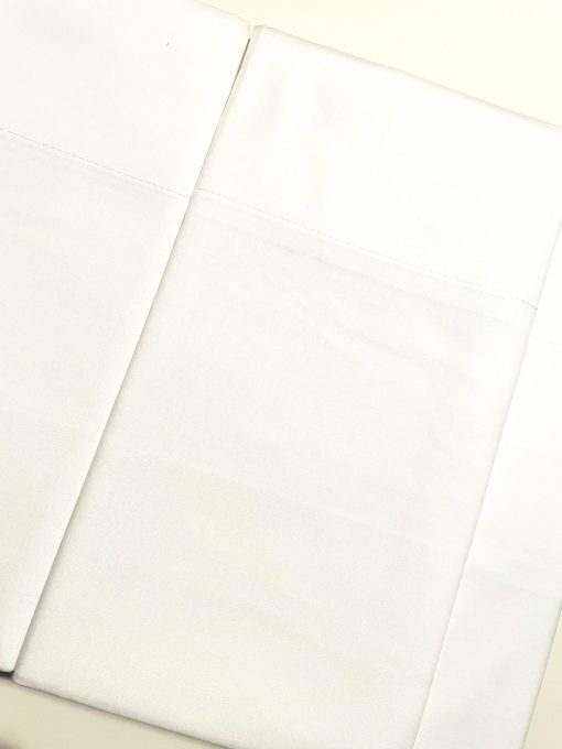 Juego de Sabanas de 4 Piezas 200tc de la Coleccion de Lujo Portofino & Bellino Italy en Algodon 100%-Calidad de Hotel Percale Crisp & Moisture-Wicking Light Bedding (King (Estandar E.U.), Bellino Simple Stitch), Blanco - Imagen 5