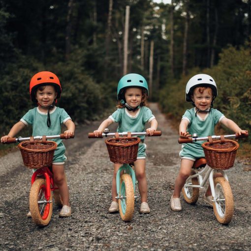Bicicleta de Equilibrio para Ninos ACEGER 12" con Canasta, Sin Pedales Bicicleta para Ninos Pequenos para Aprendizaje Temprano de Fuerza en las Piernas y Equilibrio Estable, Marco Duradero y Asiento Ajustable sin Herramientas, Bicicleta de Regalo para Ninos de 2-5 anos - Imagen 5