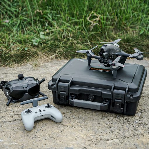 Estuche rigido GAGITERVR para dron DJI FPV, maletin impermeable para Combo FPV Fly More y accesorios seguros y portatiles - Imagen 6