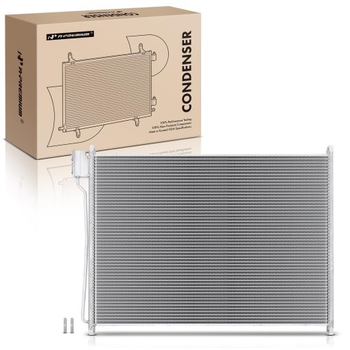 Condensador de Aire Acondicionado A-Premium Compatible con Ford Excursion 2000-2005, F-250 F-350 F-450 F-550 Super Duty 1999-2007, Reemplazo # F81Z19712AA, 6C3Z19712AB