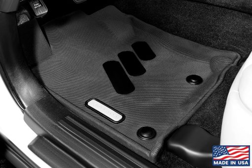 Tapetes Frontales BaseLayer para Toyota 4Runner (2013-2024) & Lexus GX 460 (2014-2023) - Tapetes Impermeables y Duraderos Todo Clima a Medida - Hechos en EE. UU. (Gris) - Imagen 3