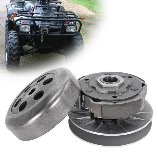 JIAYAN Polea trasera de transmision 145mm de repuesto para Linhai 257cc 260cc 300cc Scooter de motoneta GO KART ATV