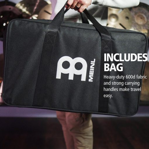 Meinl Percussion Cafe Cajon Box Drum Plus Bag con Snare y Bass Tone para Musica Acustica - Hecho en Europa - Madera de Abedul Baltico, Toca con Tus Manos, Garantia de 2 Anos (BC1NTLB) - Imagen 4