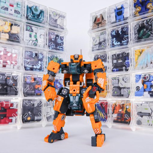 Figura de Accion 52TOYS MEGABOX MB-12 Landbreaker, Juguetes de Deformacion que se Convierten en Mecha y Cubo, Regalo Perfecto para Fiestas de Cumpleanos para Adolescentes y Adultos - Imagen 4