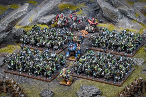 Ejercito Mantic MGKWO109 Kings of War Riftforged Orc Mega