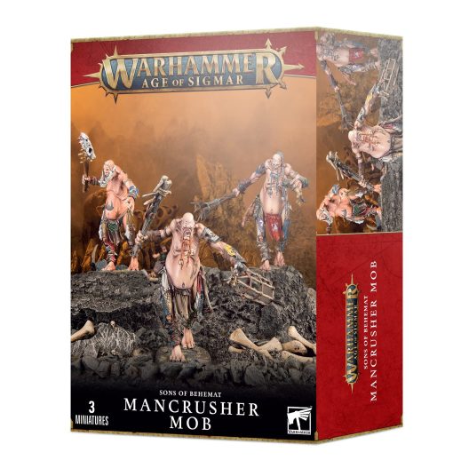 Games Workshop - Age of Sigmar - Sons of Behemat: Mancrusher Mob