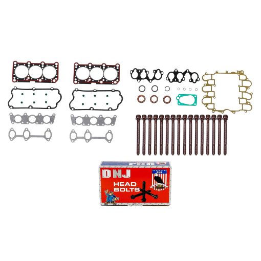 Juego de junta de culata DNJ HGB808 con kit de pernos de culata para Audi A6 2.8L 2771cc V6 SOHC 1995-1998