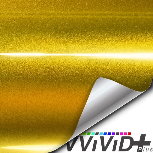 Pelicula de Vinilo para Envolver Autos VViViD XPO Brillo Metalico Dorado (25 pies x 5 pies) - Imagen 4