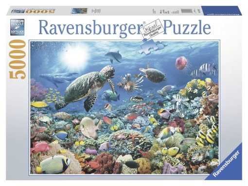 Rompecabezas Ravensburger Beneath The Sea - 5000 Piezas | Calidad Premium | Actividad en Grupo | Certificado FSC