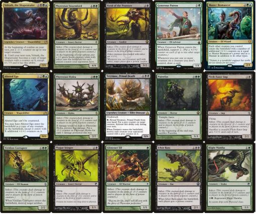 Mazo de Comandante de elite Infect - Sultai - Negro Verde Azul - EDH - 100 Cartas - Mazo Personalizado de Magic The Gathering - ?Muy Fuerte! - Imagen 2