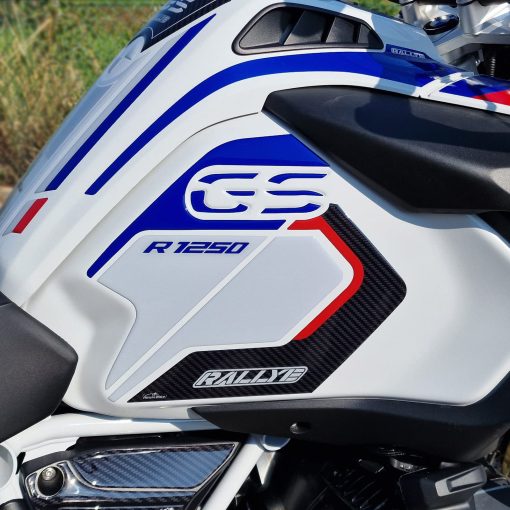Calcomanias de Resina para Motocicleta Compatible con BMW R 1250 GS Adventure Rallye 2022. Protecciones para Motocicletas contra Impactos y Rayones. Kit Completo de Calcomanias de Resina - Hecho en Italia - Imagen 4