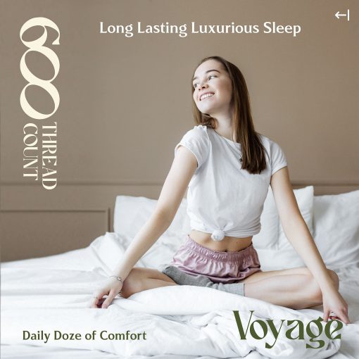 Juego de Sabanas de 100% Algodon Egipcio Estampado de Mayfair Linen - Juego de Sabanas 4 PC King de 600 Hilos, Sabanas de Lujo de Saten para Cama King, Bolsillos Extra Profundos de 16" para Cama King - Paisley - Imagen 6
