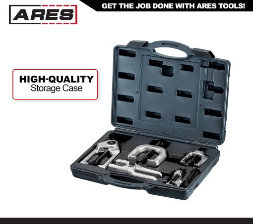ARES 70840 - Juego de Servicio del Extremo Delantero - Permite la Facil Extraccion de los Tipos de Pitman Arms, Tie Rods y Ball Joints Mas Populares - Incluye Estuche de Almacenamiento - Imagen 5