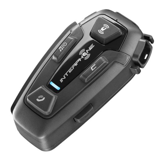 Interphone Cellularline, Intercom para Motocicleta con Comunicacion Mesh, Modelo U-Com 8R, Hasta 24 Motoristas, Distancia 1.6 Km, Duracion 18 horas, Compatible con Sena, TFT y GPS, Impermeable, Universal - Imagen 3