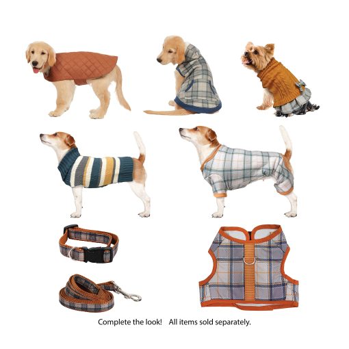 Chamarra para Perros Best Furry Friends, Cuadros de Cosecha, Talla Extra Grande - Imagen 8