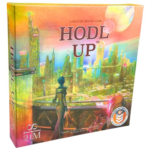 Hold Up: Un Divertido Juego de Estrategia con Tematica de Bitcoin | Facil de Aprender - 15 Minutos | Rapido de Jugar - 45 Minutos | Edades 14+
